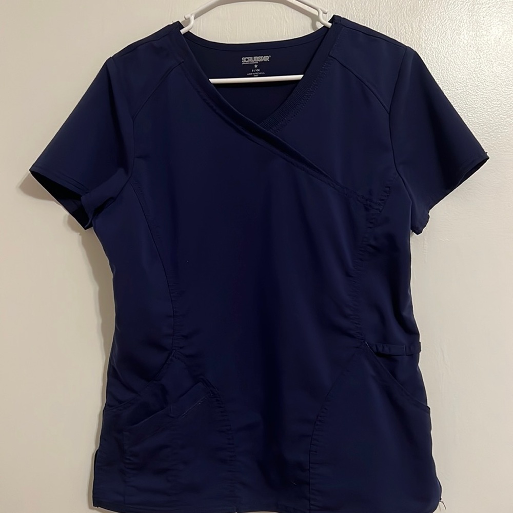 Womens Scrubstar 2 pocket scrub top